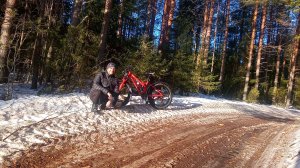 Побывал лесовозный дорогах на Фет Байке. Весенняя Прогулка 15.03.26 год