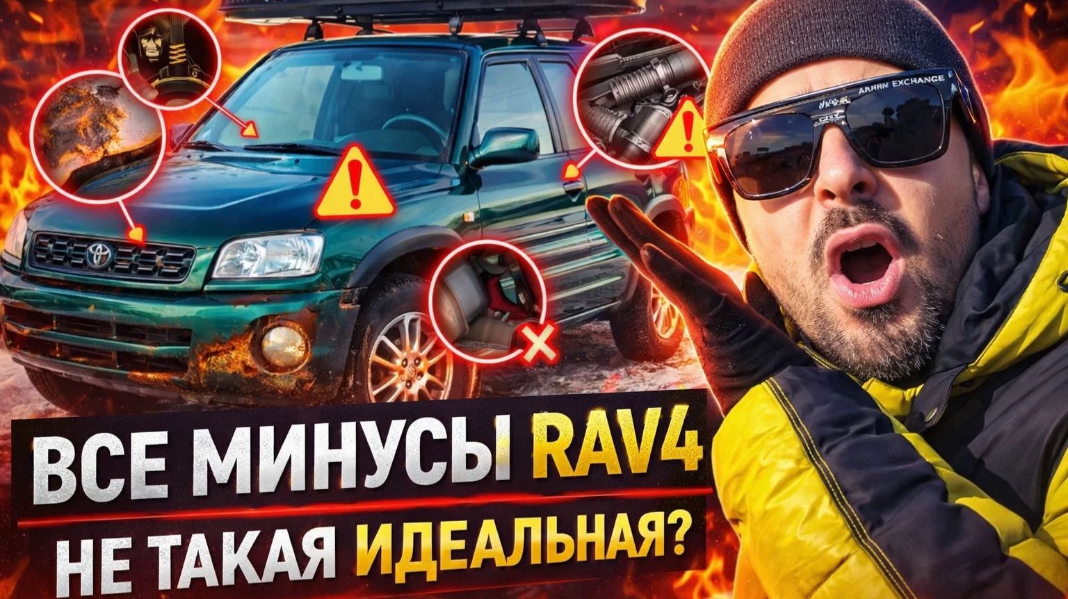 Все минусы Toyota Rav4 Xa 10