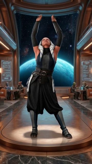 Асока танцует