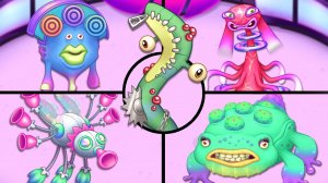 Ночной Клуб Вублинов - Все Монстры, Песни и Анимации • 1 Волна (My Singing Monsters)