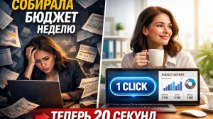 Как автоматизация сбора бюджета сэкономила десятки часов | Нейросети в работе финансиста