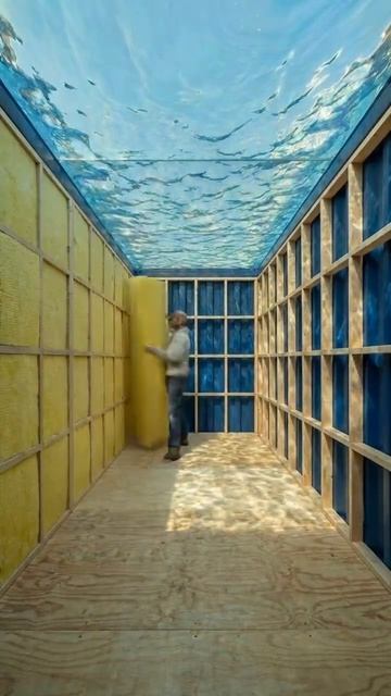 Как сделать секретную комнату в бассейне 🛠️