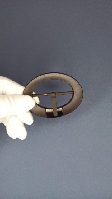 Пряжка коричневая, Артикул 00008