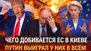 Вскрылось! Чего Европа добивается на Украине? Россия победила на всех досках/ Зеленскому не спастись