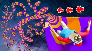 Самый экстремальный спуск со скользкой горки за 1000$ в гта 5 ? - реальная жизнь в gta 5