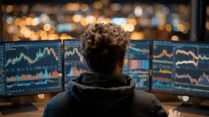 Deep Work Music for Traders ~ Focus Ambient Lab _ Night City Productivity Sounds