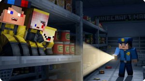 🤫МЫ ТАЙНО НОЧУЕМ в ТОРГОВОМ ЦЕНТРЕ в МАЙНКРАФТ! НУБИК