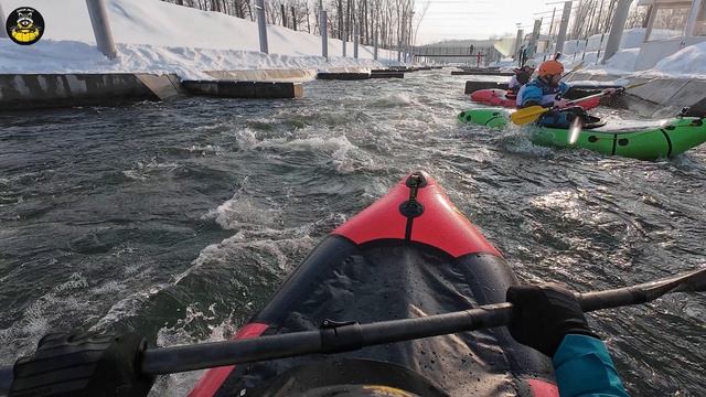 Самые безумные гонки на пакрафтах: снег, скорость, слалом | UFA SnoWW Contest