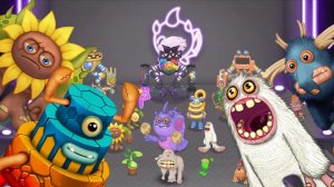 Огненный Стадион - Все Монстры, Песни и Анимации (My Singing Monsters, Мои Поющие Монстры, Msm, Мсм)