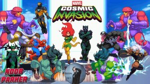 Marvel Cosmic Invasion  Black Panther Pheniox Ретро Аркада