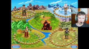 тёмный рыцарь прошёл 3 ур. сложных с трудом в весёлай ферме 3. 10 серия.