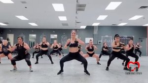 Танцевальная тренировка/ KICK-ROUTINE-CARDIO-DANCE-FITNESS