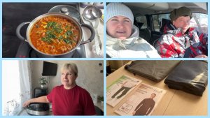 У нас МЕТЕЛЬ. С утра СОЛЯНКА. Повесили РОЛЛ ШТОРУ.