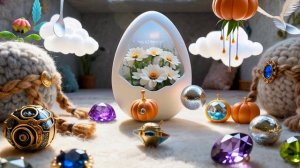 dreamina-2026-02-07-4797-pie in the sky, teapot, spoons are flyin...