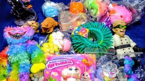 АСМР Распаковка сквишей 🥰 антистрессы АСМР Таба СКВИШИ ✨ звуки АСМР 👀