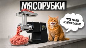 ТОП—5: Лучшие МЯСОРУБКИ (2026) || Рейтинг электрических мясорубок || Как выбрать электромясорубку