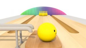 Учим Цвета - Игра в Боулинг. Развивающий Мультфильм Для Детей. Изучаем Цвета Малыш | Волшебство ТВ