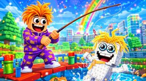 🔥ЭТО НЕВОЗМОЖНО! РЕДКИЙ БРЕЙНРОТ ПОПАЛСЯ НА КРЮЧОК В ROBLOX 🎣 РОБЛОКС - БРЕЙНРОТ - ROBLOX