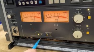 Otari MX-55 калибровка на ленту для записи. Инструкция