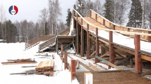 В  Центральном парке культуры и отдыха идет демонтаж конструкций