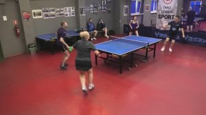 отбор Здобнов/Орлова (1133) - Мухин/Кузнецова (699) 15.03 Парный турнир настольный теннис