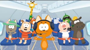 Пассажир - Котёнок Котэ - Песенка игра про животных для малышей