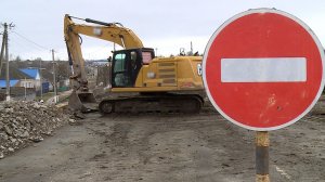 Ремонт моста в селе Александровском