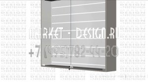 Настенная витрина с экономпанелью для магазина