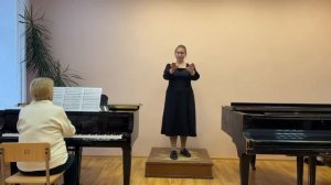 С.Танеев, слова А.Фета "Венеция ночью"