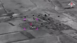 Боевая работа РСЗО «Град» группировки войск «Восток»