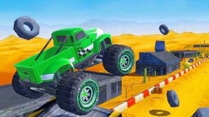 ⚡👻Машинки для детей👶, проходят разные борьеры, звуковые сигналы