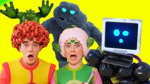 👻 Дом со страшными монстрами! 👻 — Песенки Фортуны — Команда Флоры в опасности!