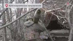 Боевая работа артиллеристов ГрВ «Центр»