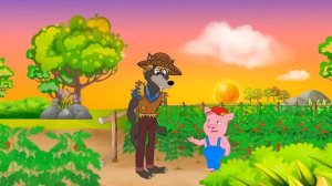 Три поросенка - Вечеринка с пиццей _ сказка _ Сказки для детей и Мультик_1080p