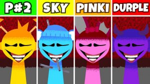 INCREDIBOX SPRUNKI: RETAKE ФАЗА 2 НО SKY 🌌 PINKI 💖 DURPLE 💜!