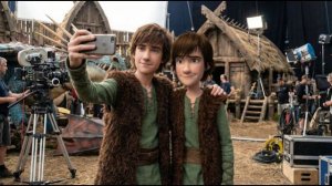 КАК ПРИРУЧИТЬ ДРАКОНА ЛЕГЕНДАРНЫЙ МУЛЬТИК ПРО ДРАКОНОВ ВСТРЕЧА С АКТЁРАМИ АНИМАЦИЯ