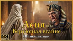 АСИЯ (р.а.): Жена Фараона, тайная верующая - визуализация с помощью ИИ | Матери Правоверных - Эп. 5