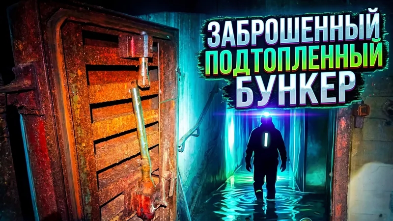 Заброшенный подтопленный бункер
