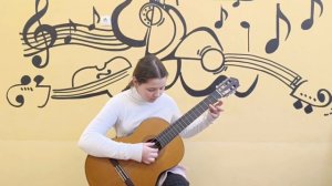 Протасенко Елизавета, 1 класс. О.Киселев "Добрая песенка"