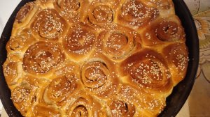 Отрывные булочки с корицей, воздушные как пух.