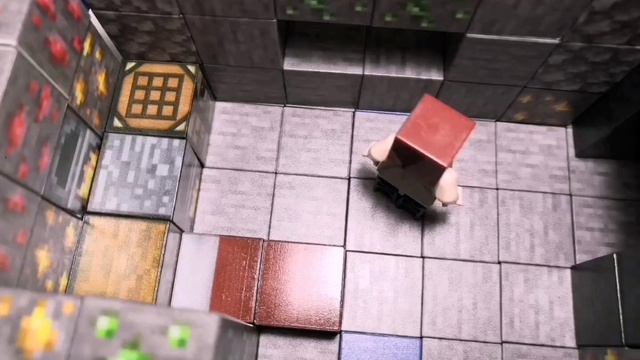 Я сделал Minecraft мультик из магнитных кубиков и Lego человечков ‼️