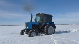 Труженик села трактор МТЗ-82 готов