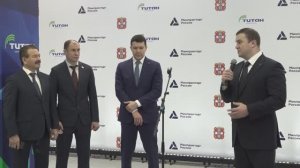 Глава Минпромторга России Антон Алиханов и Губернатор Виталий Хоценко запустили новое производство