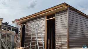 Простой хозблок  своими руками.