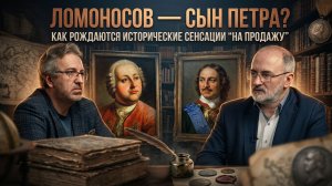 Ломоносов — сын Петра? Как рождаются исторические сенсации “на продажу” | Вардан Багдасарян