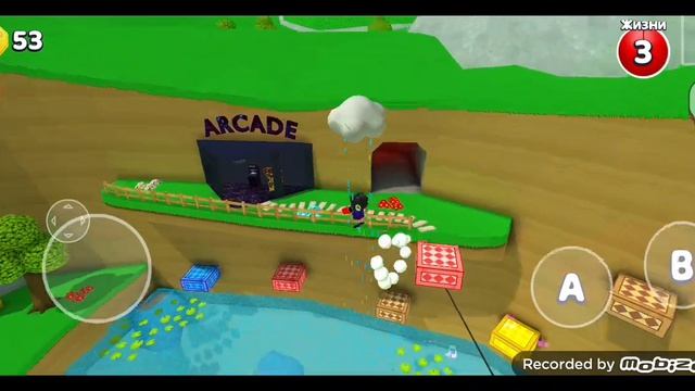 показываю наклейки в супер бер адвенчер