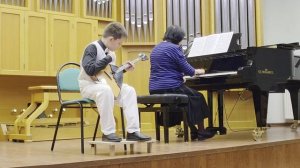 "Ах ты, берёза" на балайке