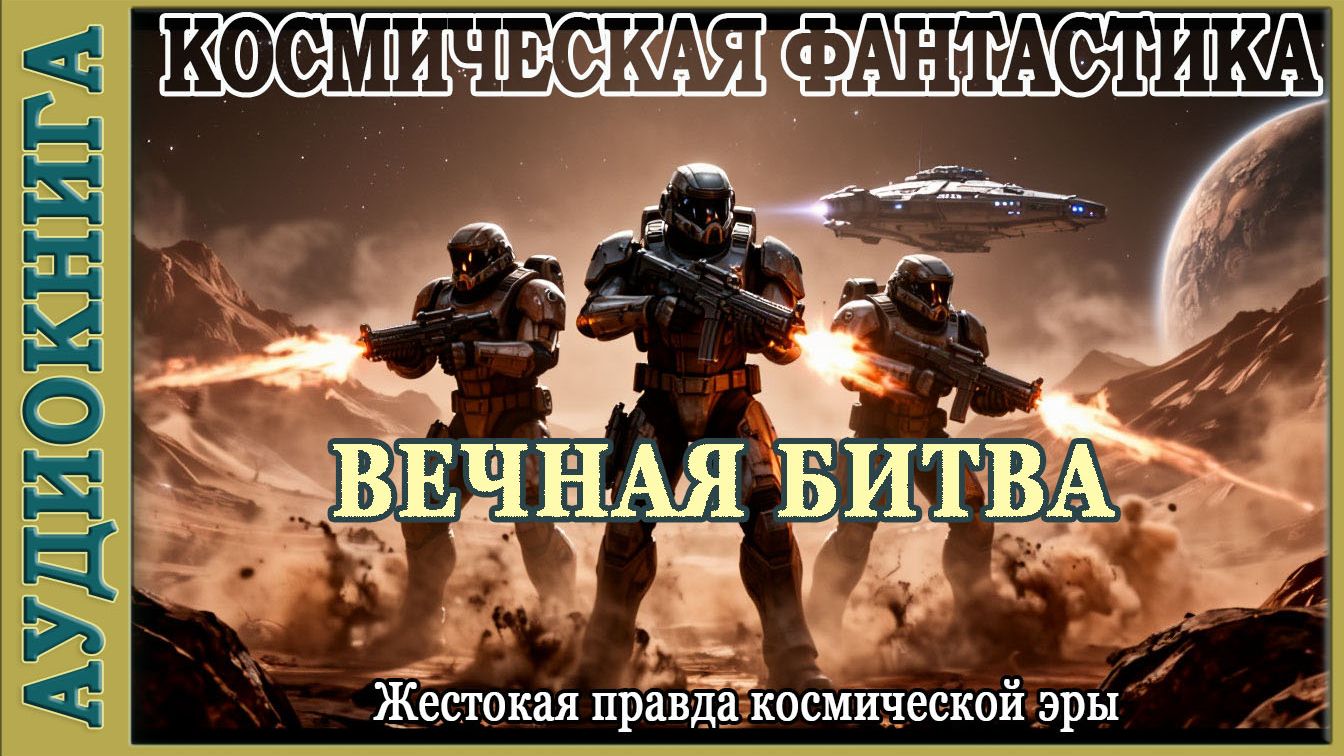 Вечная битва. Жестокая правда космической эры. Аудиокнига Космическая фантастика