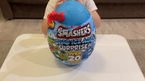 Обзор ZURU Smashers Dino Ice Age Surprise: множество сюрпризов в гигантском яйце