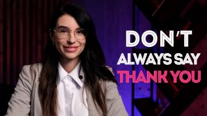 THANK YOU in English/ как поблагодарить на Английском